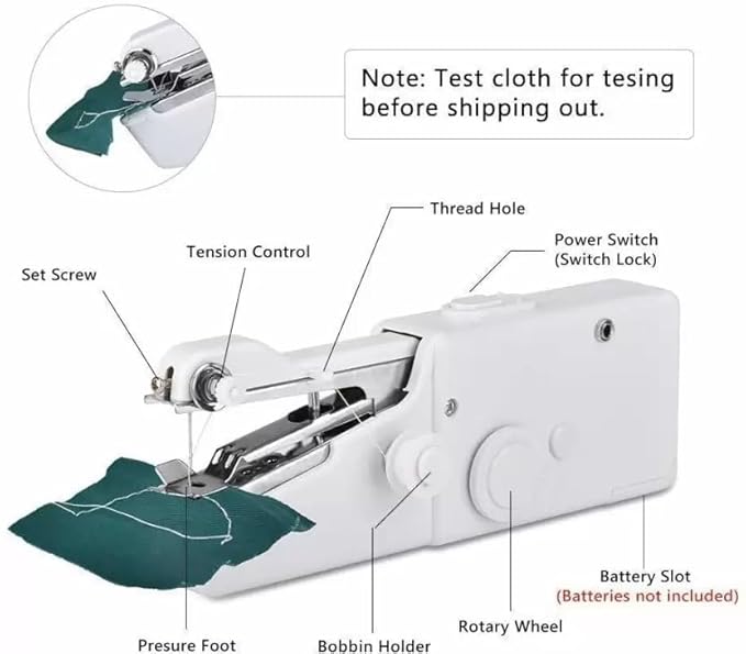 4287Electric Handy Stitch Mini Hand Sewing Machine Stapler