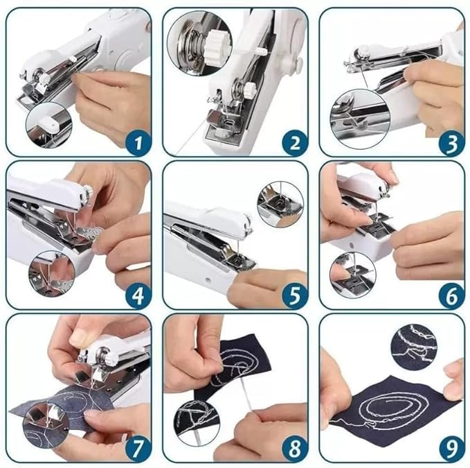 4287Electric Handy Stitch Mini Hand Sewing Machine Stapler