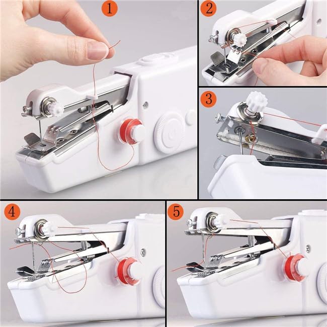 6719electric Handy Stitch Handheld Sewing Machine for Emergency Sewing