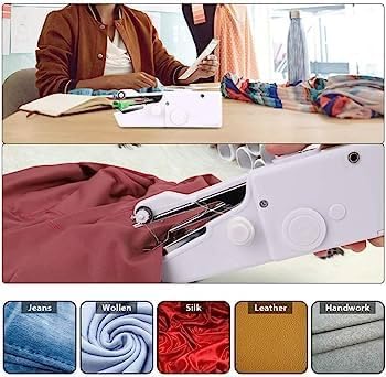 6719electric Handy Stitch Handheld Sewing Machine for Emergency Sewing