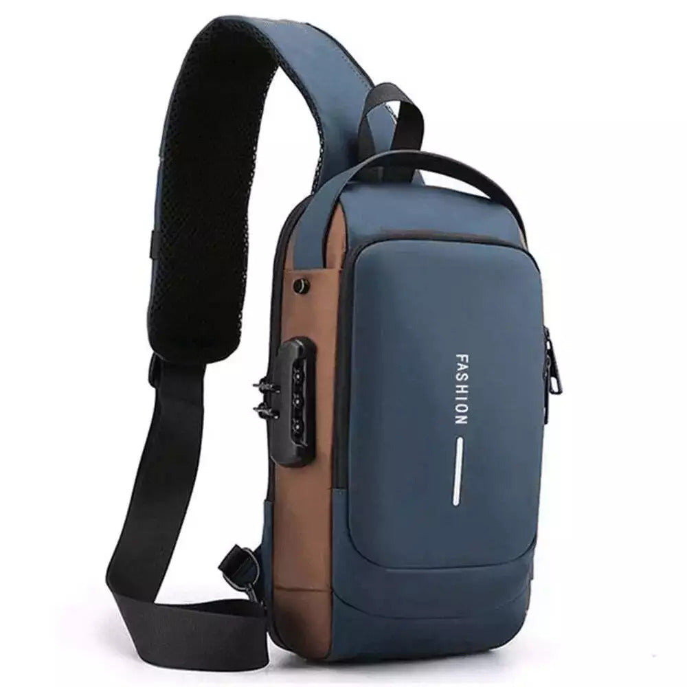 3484Shoulder bag with USB charging