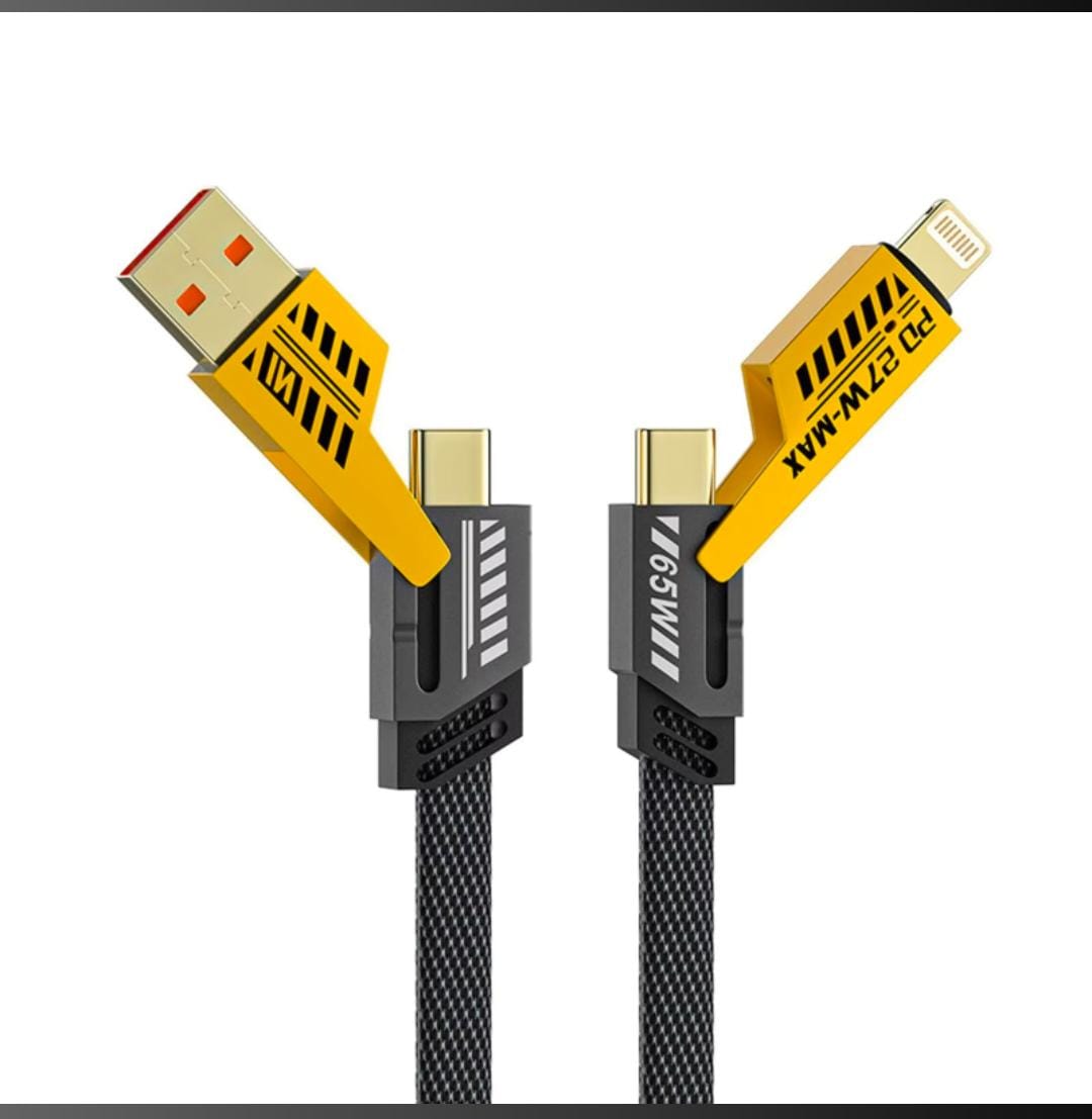 6609USB C Cable Lightning Cable 4 in 1